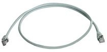 Patchcord ekranowany RJ45/RJ45 S/FTP kat. 6A , długość 20 m, AWG 27/7 izolacja LS0H, szary (L00006A0036)
