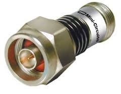 Tłumik mikrofalowy precyzyjny 5W ,  20dB  złącza N m/f  18GHz 