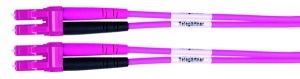 Patchcord światłowodowy LC duplex -MM -50/125 OM4, dł.2,0 mb  