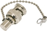BNC 93 ohm, terminator gniazda z łańcuszkiem 