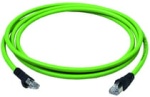Patchcord ekranowany  na złączach  RJ45/RJ45, SF/UTP Profinet , 2x2xAWG 22/7,kat.5 ,izolacja poliuretanowa ,długość 7,5m (L80404A0003)  