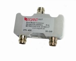 Sumator dwuzakresowy VHF/UHF, pasmo 80 - 240/ 376 - 480 MHz, 40 W, złącza N-f 