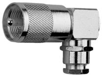 UHF(UC-1) wtyk lutowano skręcany kątowy na RG58/142/223/400/LL195 (J01040B1201) 