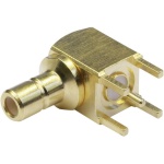 SMB wtyk kątowy do płytki PCB, złocony (J01160A0591)