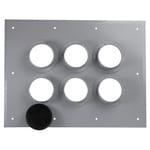 Przepust ścienny sześciootworowy typu FTP4 2x3