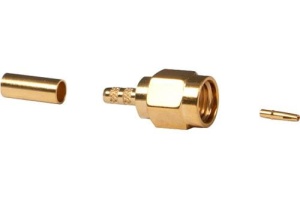 SMA RP wtyk zagniatany na RG58/LL195