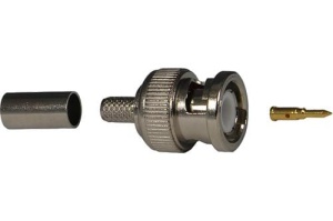 BNC wtyk zagniatany  na H155/LL240