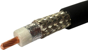 Kabel koncentryczny niskostratny  50 Ω typu LL400 flex /Belden 9913F, z żyłą linkową ,izolacja PUR, krążek 100m  