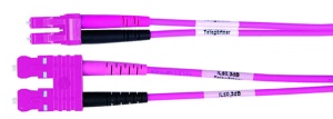 Patchcord światłowodowy LC/SC duplex -MM -50/125 OM4, dł.1,0mb   