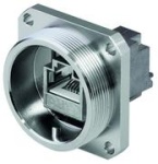 RJ45 gniazdo panelowe kołnierzowe kat.6A  systemu TOC   , moduł Class EA (J60020A0002)