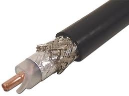 Kabel koncentryczny niskostratny typu RG8  - z dielektrykiem powietrznym - Belden 9913 , opakowanie 30,5 m  