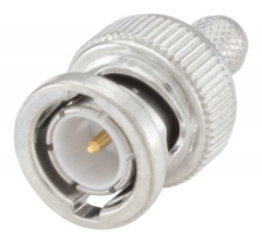 BNC 75 wtyk zagniatany na kable typu RG59 HDTV(0.6/3.7D), DC-4 GHz