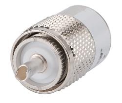 UHF wtyk  nakręcany na kabel  fiderowy  1/4"  typu FSJ1-50A 